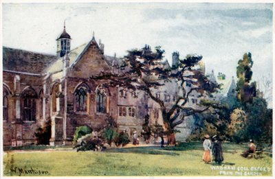 Wadham College from the Garden by William Matthison