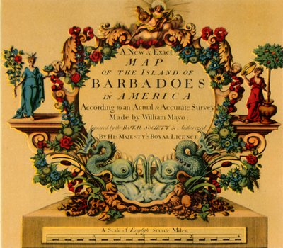 Cartouche on W. Mayo