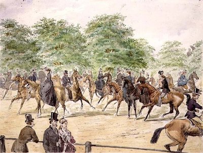 Riding on Rotten Row by William McConnell