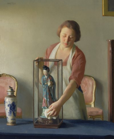 The Figurine by William McGregor Paxton