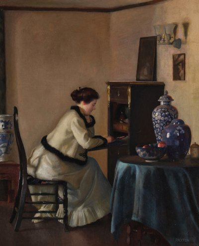 The Letter by William McGregor Paxton
