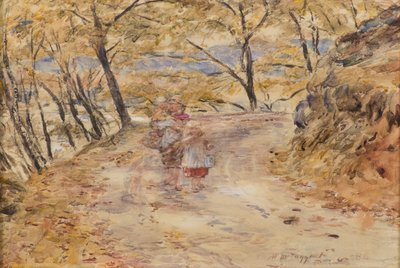 Sketch at the Trossachs by William McTaggart