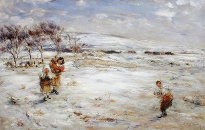 Snow in April by William McTaggart