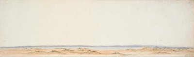 Sketch from the South Bank of the Rangitiki by William Mein Smith
