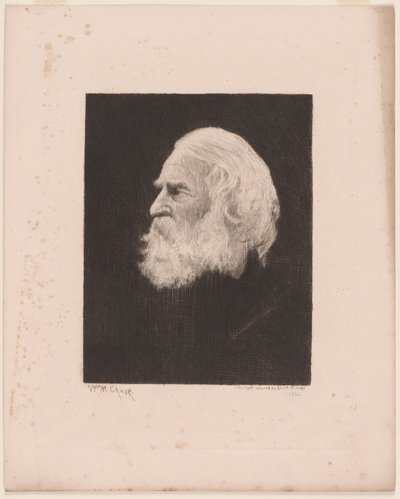 Henry Wadsworth Longfellow by William Merritt Chase
