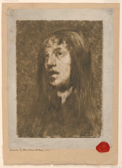 Portrait of a Woman, Looking Left by William Merritt Chase