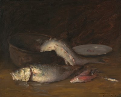 Still Life with Fish by William Merritt Chase