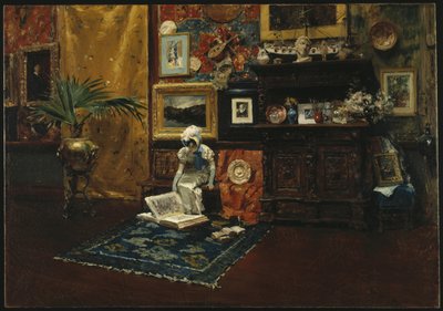 Studio Interior, c.1882 by William Merritt Chase