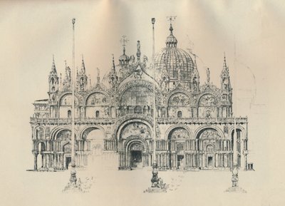 Façade of St. Marks by William Monk
