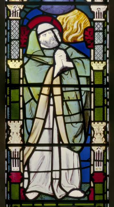 Banstead, All Saints, Morris Marshall & Faulkner & Co, William Morris, Ezekiel by William Morris