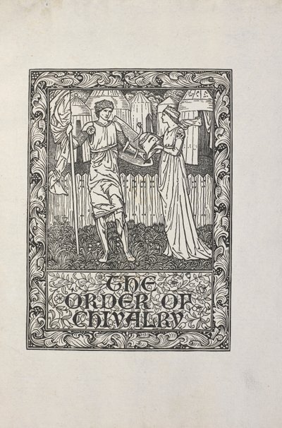 Illustration by William Morris, for 