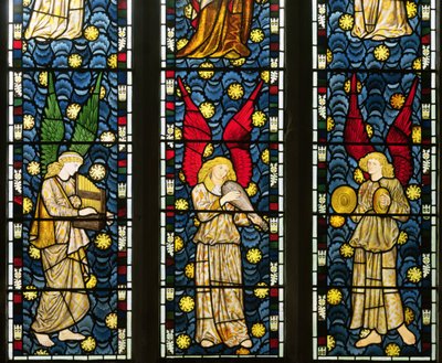 Musical Angels (detail) by William Morris