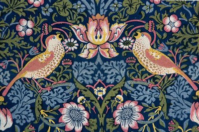 Strawberry Thief. Decorative Fabric by William Morris
