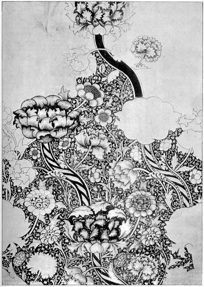 The Wandle Pattern Printed on Cotton by William Morris