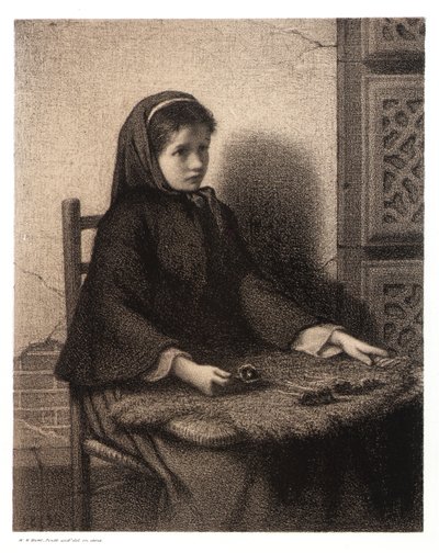 Violet Girl by William Morris Hunt