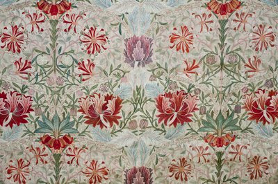 Decorative fabric, 1880 by William Morris Tapestry Works