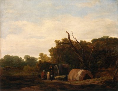 A Gypsy Encampment by William Mulready