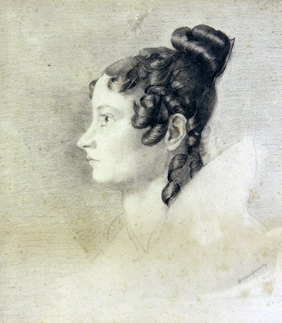 Portrait of Charlotte Rolfe by William Mulready
