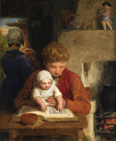Rustic Happiness, or Father and Child by William Mulready