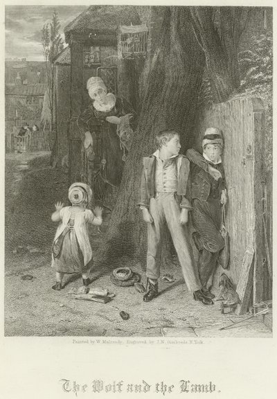 The Wolf and the Lamb by William Mulready