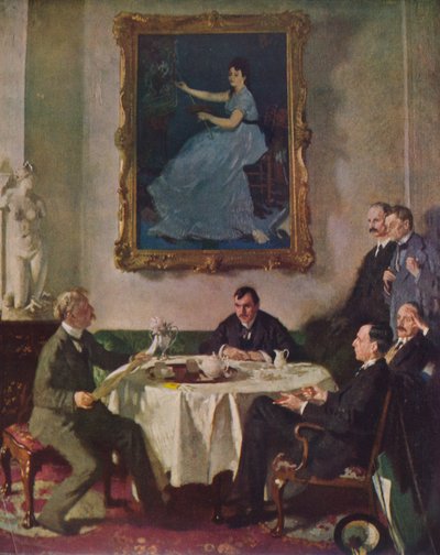 Homage to Manet by William Newenham Montague Orpen