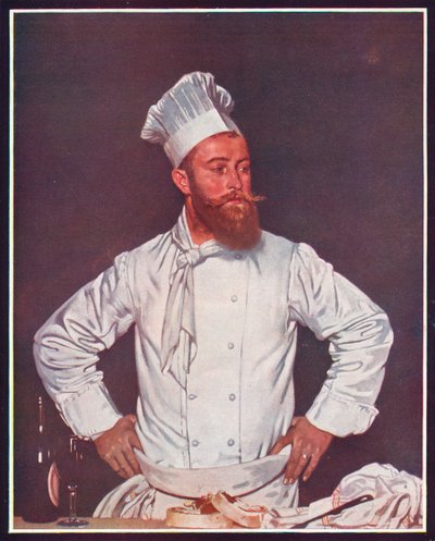 The Chef of the Chatham Hotel, Paris by William Newenham Montague Orpen