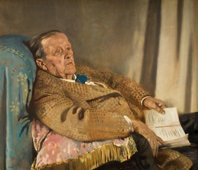 Portrait of Sir Edwin Ray Lankester by William Newenham Montague Orpen