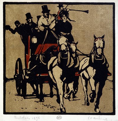 A Carriage or a Diligence: 