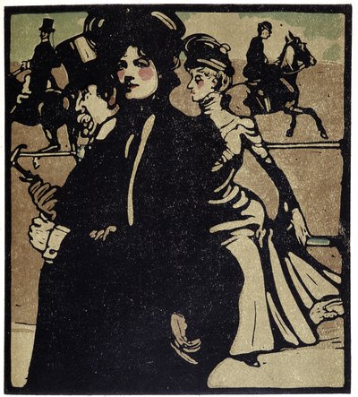 Aristocrats at the Races, London - in 