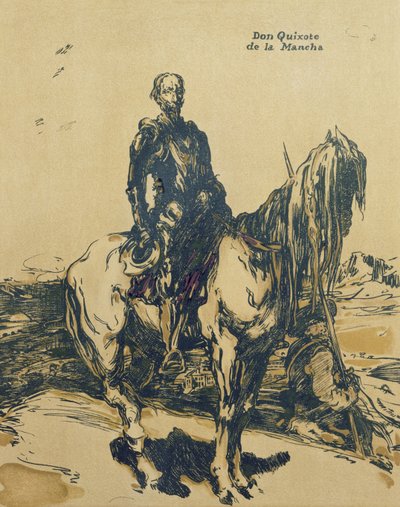 Don Quixote de la Mancha, illustration from 
