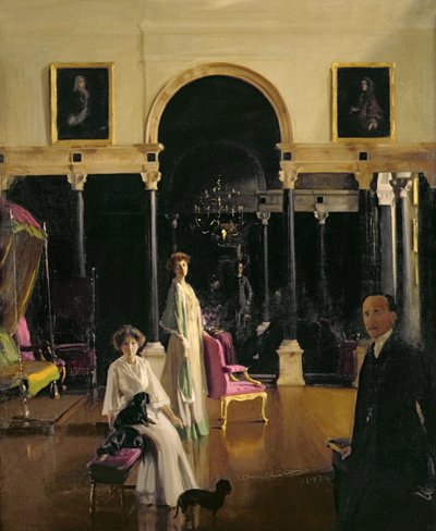 Group Portrait of the Family of the Earl of Plymouth by William Nicholson