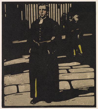 London Types: Bluecoat Boy by William Nicholson