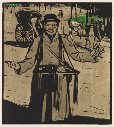 London Types: Hawker by William Nicholson