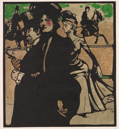 London Types: Lady by William Nicholson