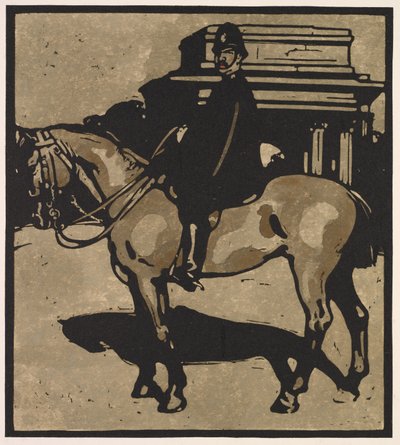 London Types: Policeman by William Nicholson
