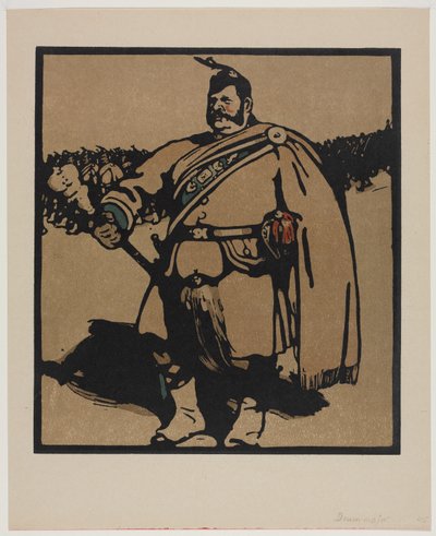 The Drum Major by William Nicholson