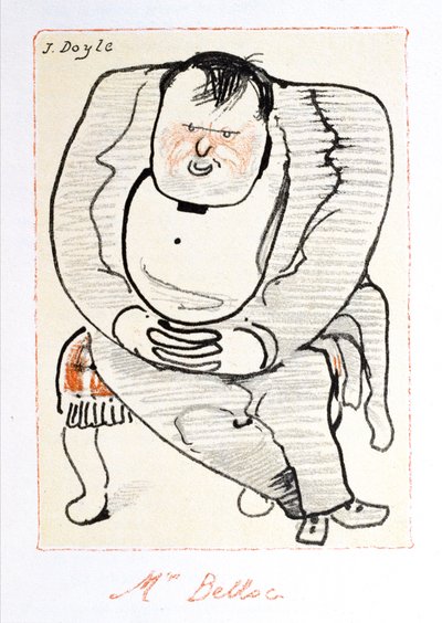 Mr Belloc, illustration from 