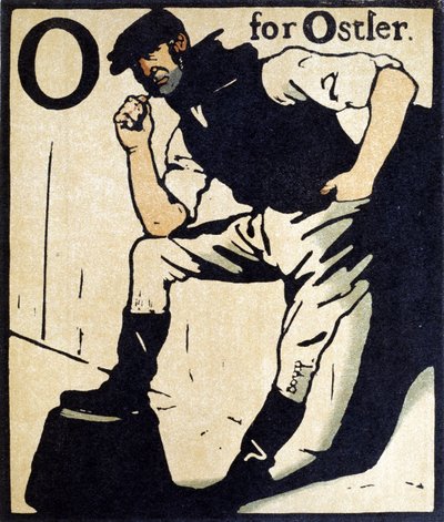 O for Ostler, illustration from 