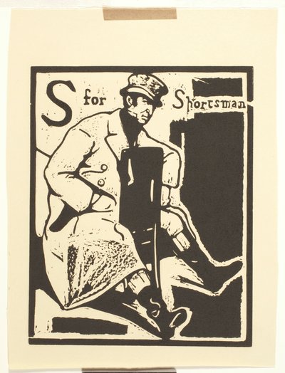 S is for Sportsman by William Nicholson