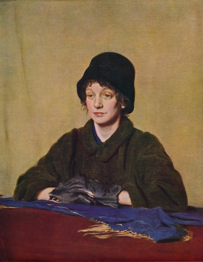 The Girl with the Tattered Glove by William Nicholson