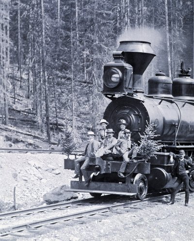 Canadian Railway Pioneers, circa 1890 - photo by Notman by William Notman