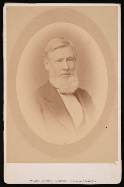 Portrait of Asa Gray by William Notman