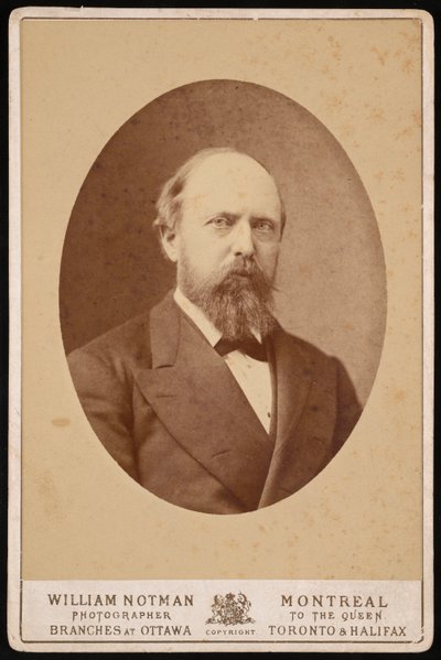 Portrait of Othniel Charles Marsh by William Notman