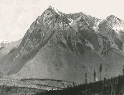 The Rockies: Chancellor Peak, Leanchoil, Canada by William Notman and Son