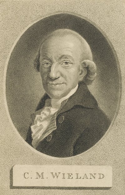Portrait of the Poet and Writer Christoph Martin Wieland by William Nutter