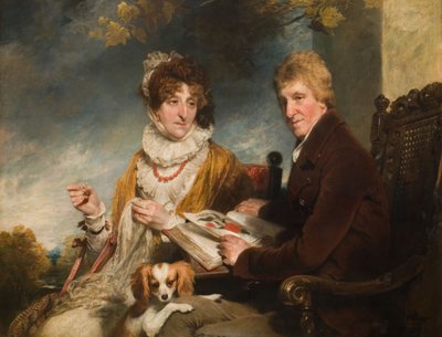 Portrait of a Man and Woman by William Owen