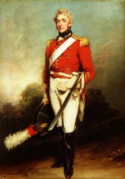 Portrait of James Townley of the 1st Life Guards in Uniform by William Owen
