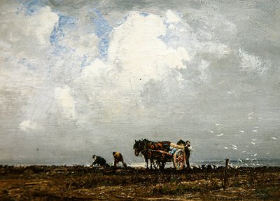 Gathering Wrack by William Page Atkinson Wells