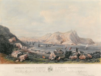 Harbour, Town and Narrows of St John