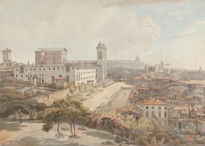 A View of Rome Taken from the Pincio by William Pars